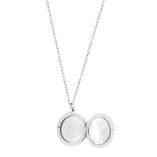 The Locket Necklace (Silver)